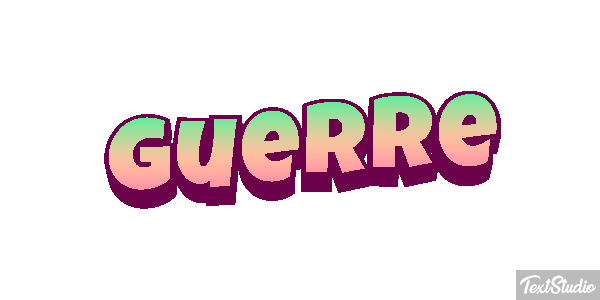 Guerre Effet de texte