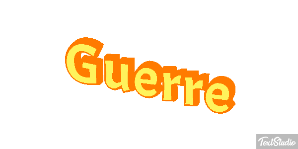 Guerre Effet de texte