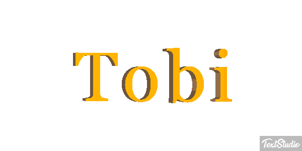 Tobi Text effect