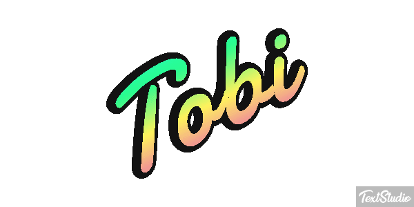 Tobi Text effect