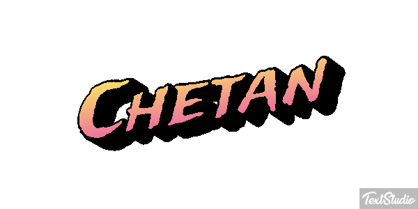 Chetan Text effect