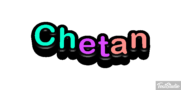 Chetan Text effect