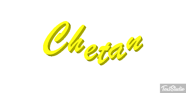 Chetan Text effect