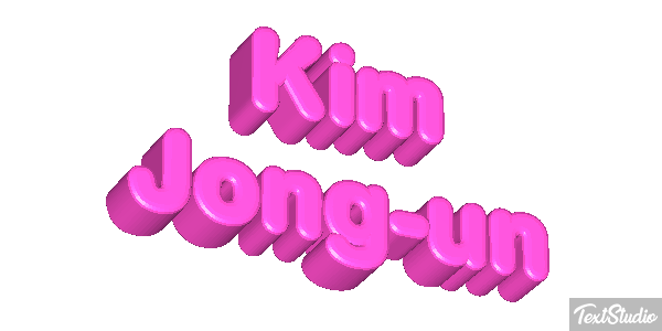 Kim Jong-un Text effect