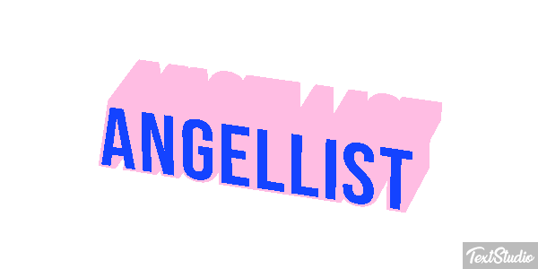 AngelList Efekt tekstowy