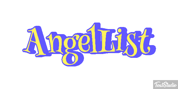 AngelList Efekt tekstowy
