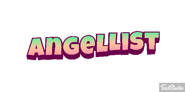 AngelList Efekt tekstowy