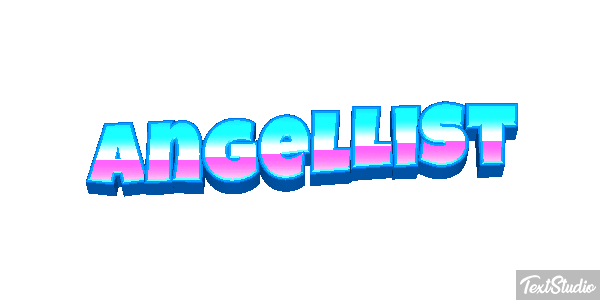 AngelList Efekt tekstowy