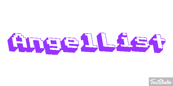 AngelList Efekt tekstowy