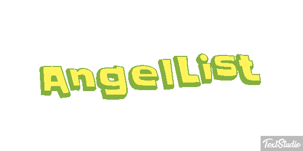 AngelList Efekt tekstowy