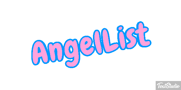 AngelList Efekt tekstowy
