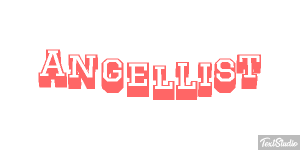 AngelList Efekt tekstowy