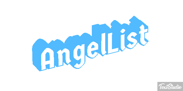 AngelList Efekt tekstowy