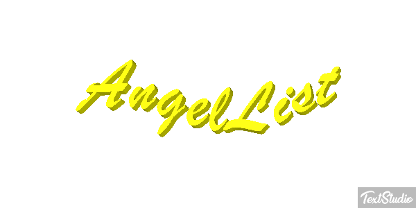AngelList Efekt tekstowy