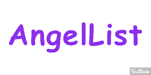 AngelList Efekt tekstowy