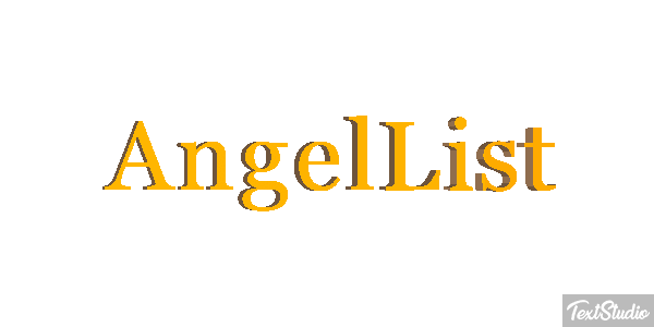 AngelList Efekt tekstowy