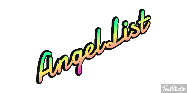 AngelList Efekt tekstowy