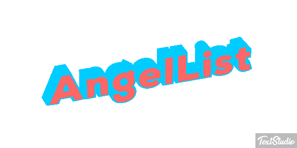 AngelList Efekt tekstowy