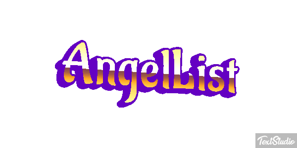 AngelList Efekt tekstowy