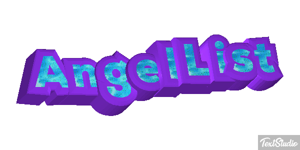 AngelList Efekt tekstowy