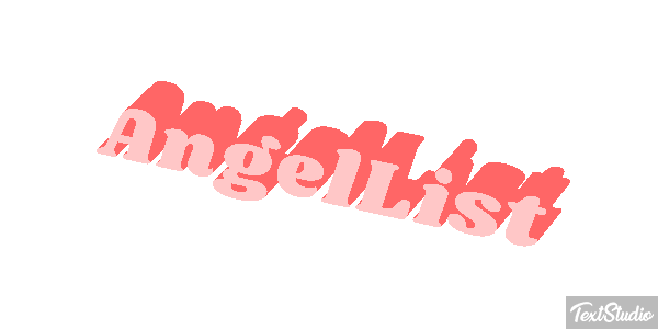 AngelList Efekt tekstowy