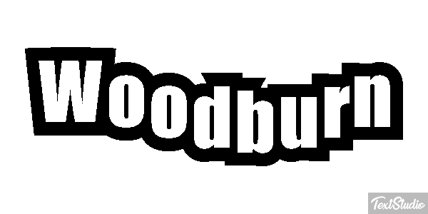 Woodburn Efecto de texto