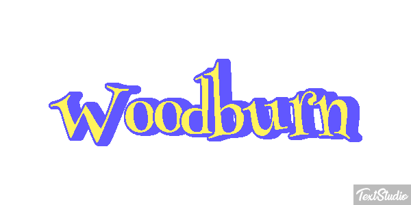 Woodburn Efecto de texto