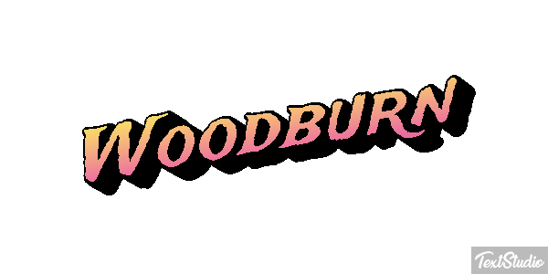 Woodburn Efecto de texto