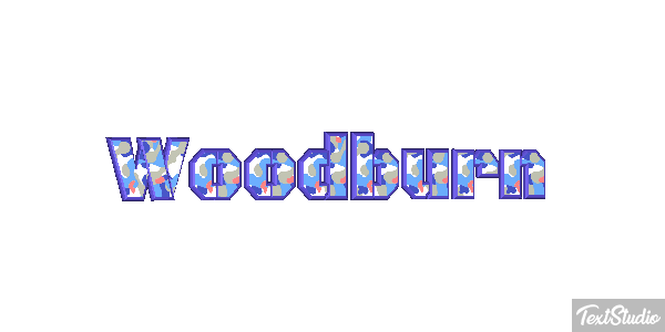 Woodburn Efecto de texto