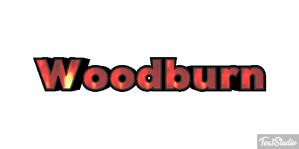 Woodburn Efecto de texto