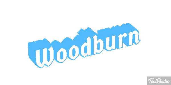 Woodburn Efecto de texto
