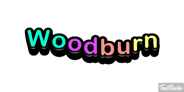 Woodburn Efecto de texto