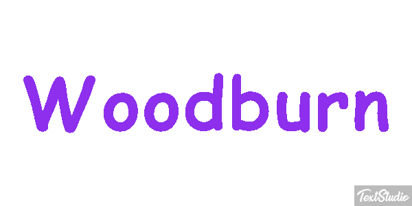Woodburn Efecto de texto