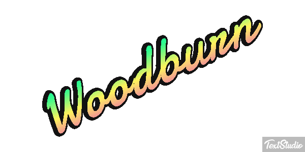 Woodburn Efecto de texto