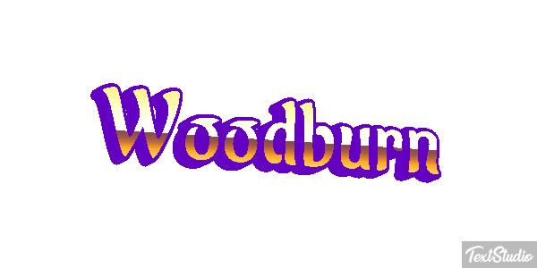Woodburn Efecto de texto