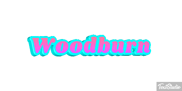 Woodburn Efecto de texto