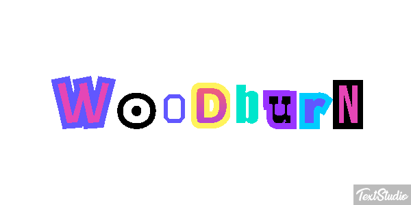 Woodburn Efecto de texto