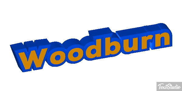 Woodburn Efecto de texto
