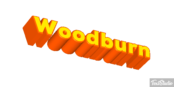 Woodburn Efecto de texto