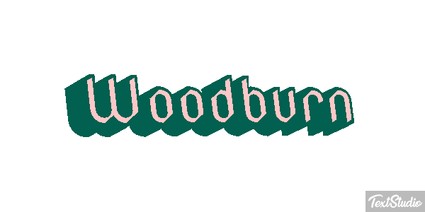 Woodburn Efecto de texto