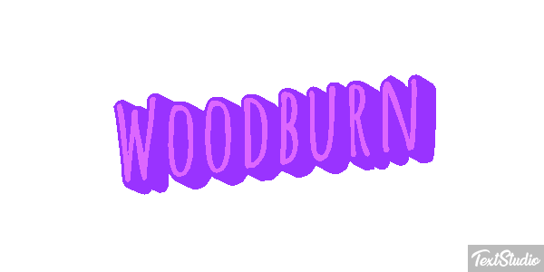 Woodburn Efecto de texto