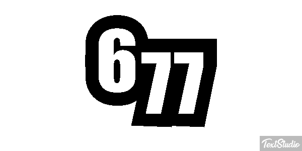 677 Texteffekt