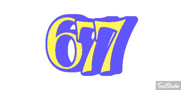 677 Texteffekt