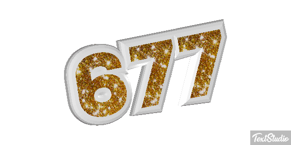 677 Texteffekt