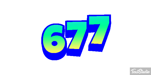 677 Texteffekt