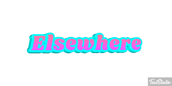 Elsewhere テキスト効果
