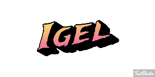 Igel Effetto testo