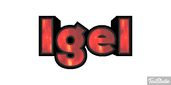 Igel Effetto testo