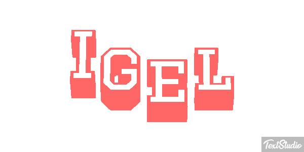 Igel Effetto testo