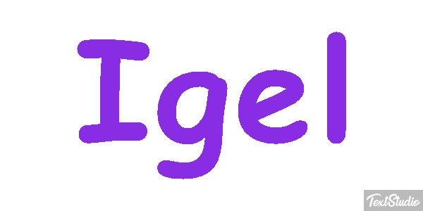 Igel Effetto testo